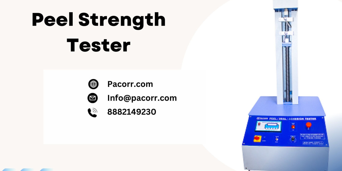 Ensuring Top-Notch Adhesive Quality with Peel Strength Tester A Guide from