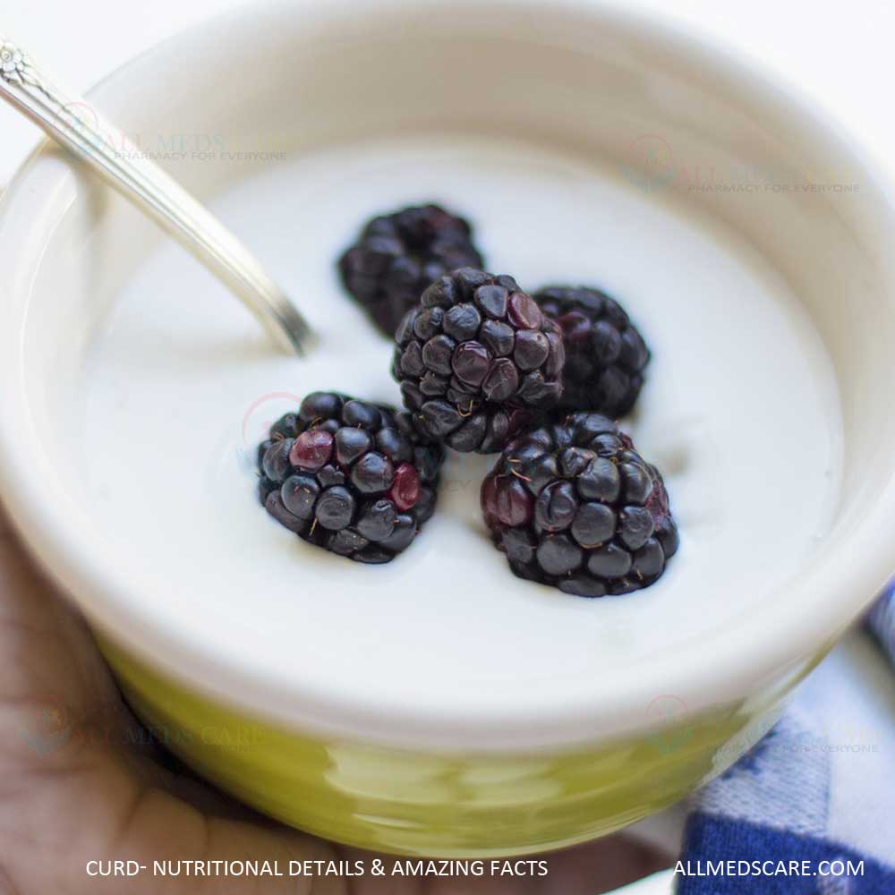 Curd- Nutritional Details & Amazing Facts - Allmedscare.com