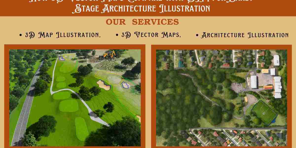 How 3D Vector Maps Compare with BIM for Early-Stage Architecture Illustration